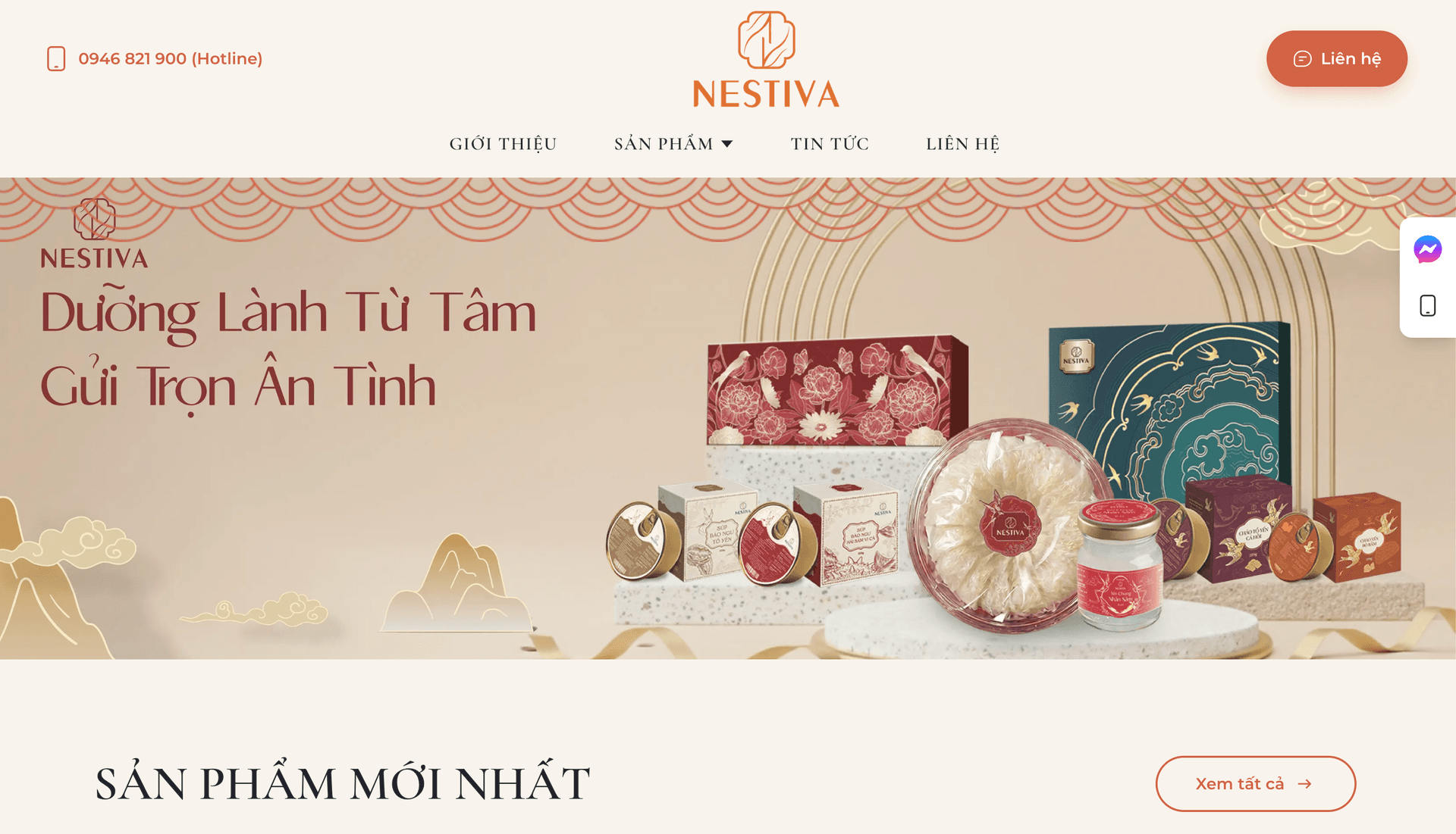Nestiva - Website Bán Yến Sào Cao Cấp | Thương Hiệu Yến Sào Uy Tín Việt Nam