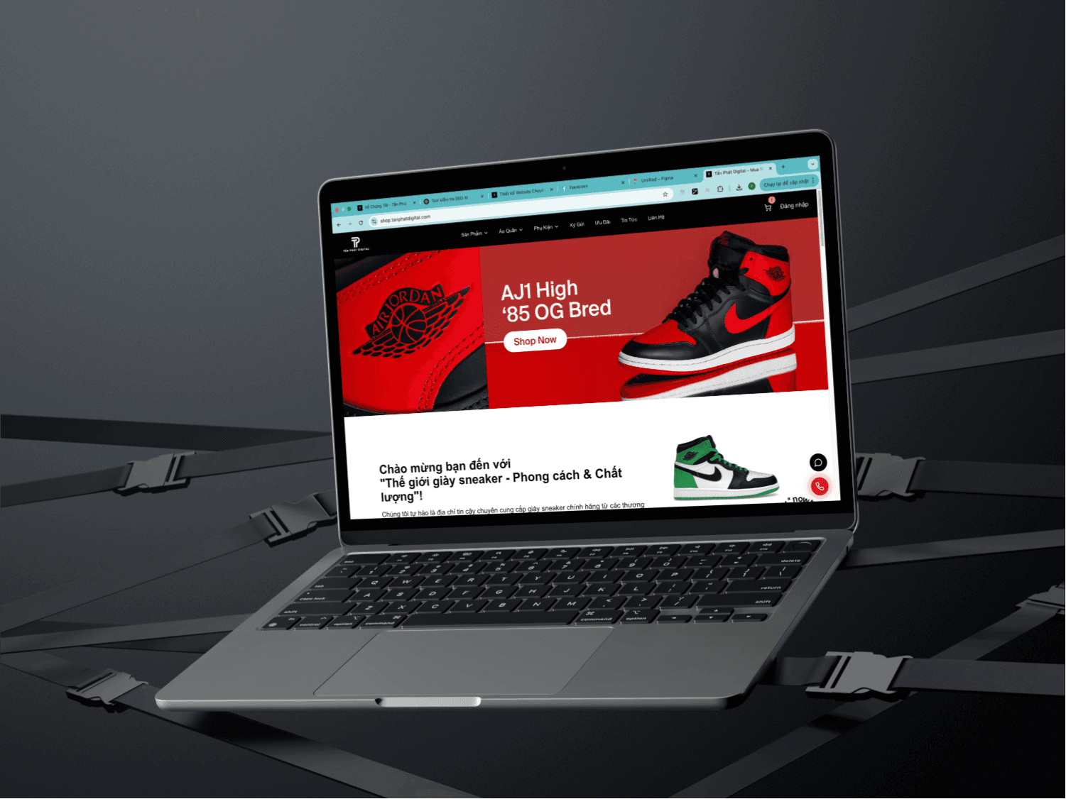 Landing Page Doanh Nghiệp XYZ