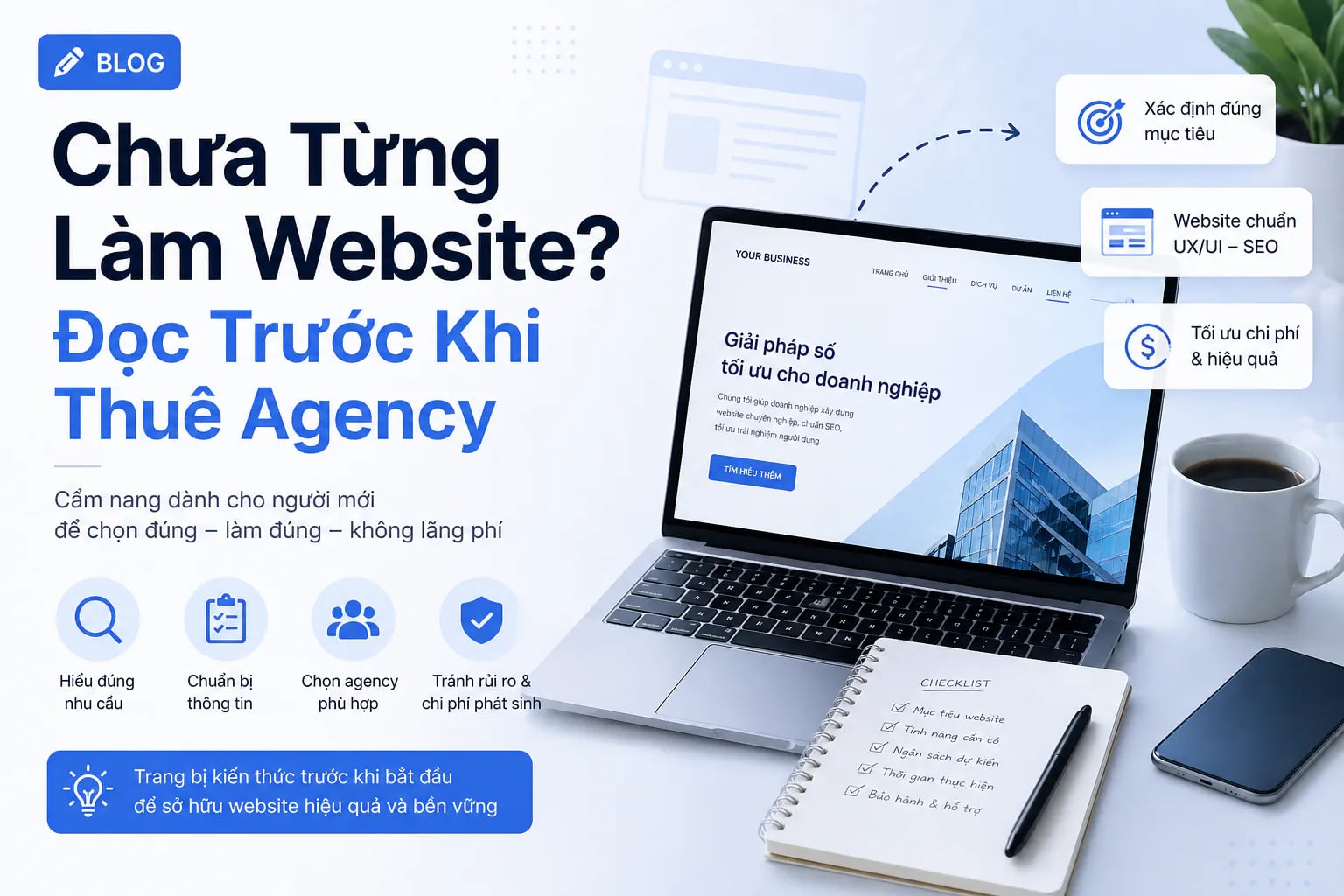 Chưa Từng Làm Website? Đọc Trước Khi Thuê Agency - Tấn Phát Digital