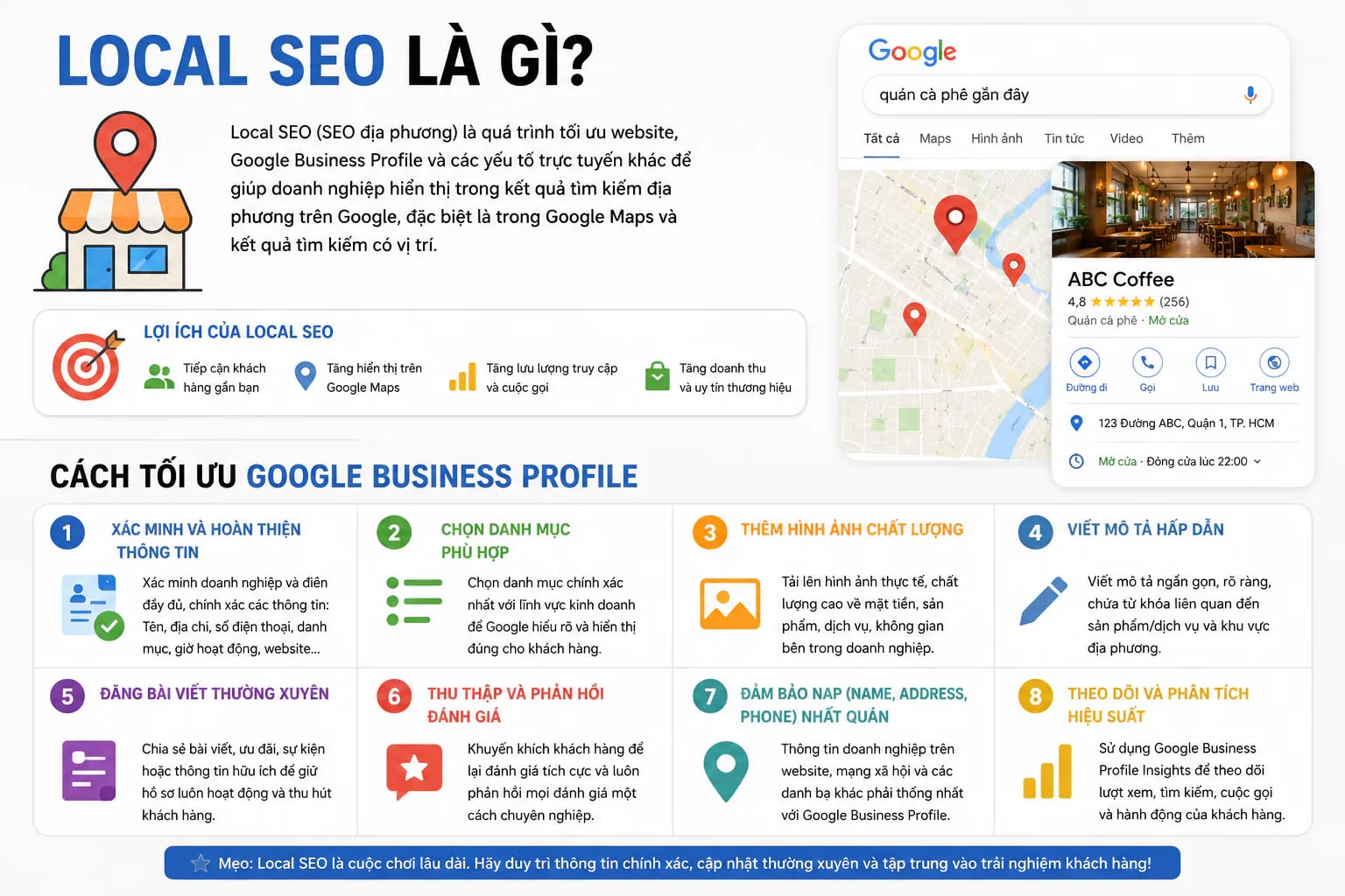 Local SEO Là Gì? Cách Tối Ưu Google Business Profile - Tấn Phát Digital