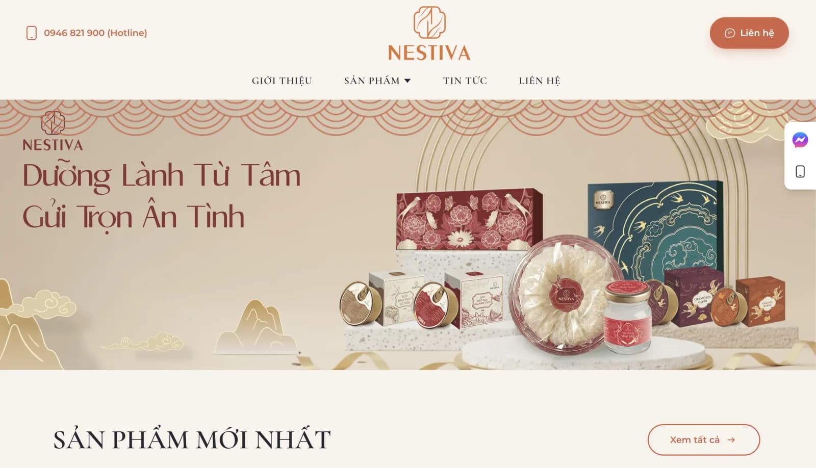Nestiva - Website Bán Yến Sào Cao Cấp | Thương Hiệu Yến Sào Uy Tín Việt Nam