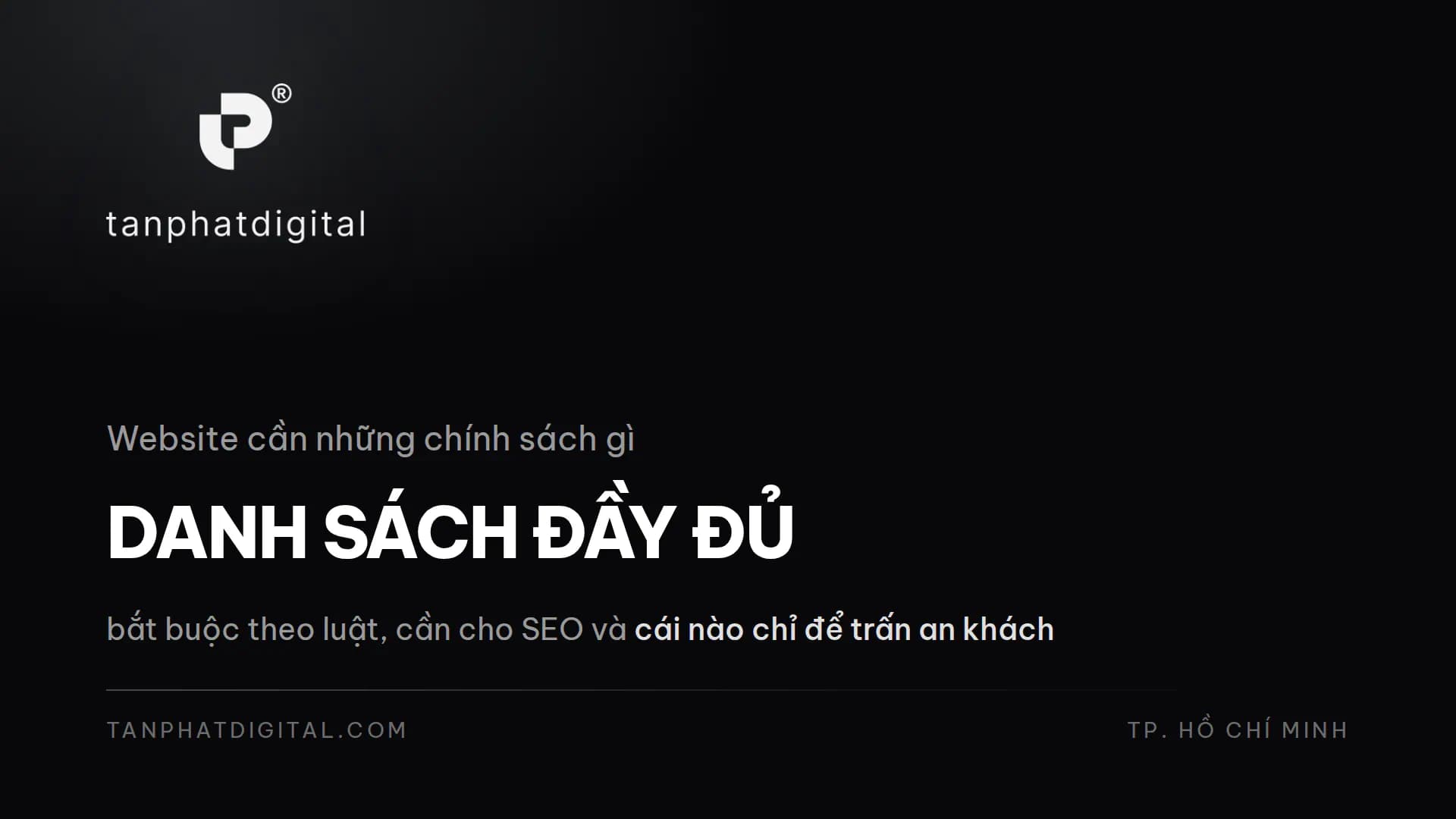 Hình ảnh đại diện của bài viết: Website Cần Những Chính Sách Gì? Danh Sách Cho Doanh Nghiệp