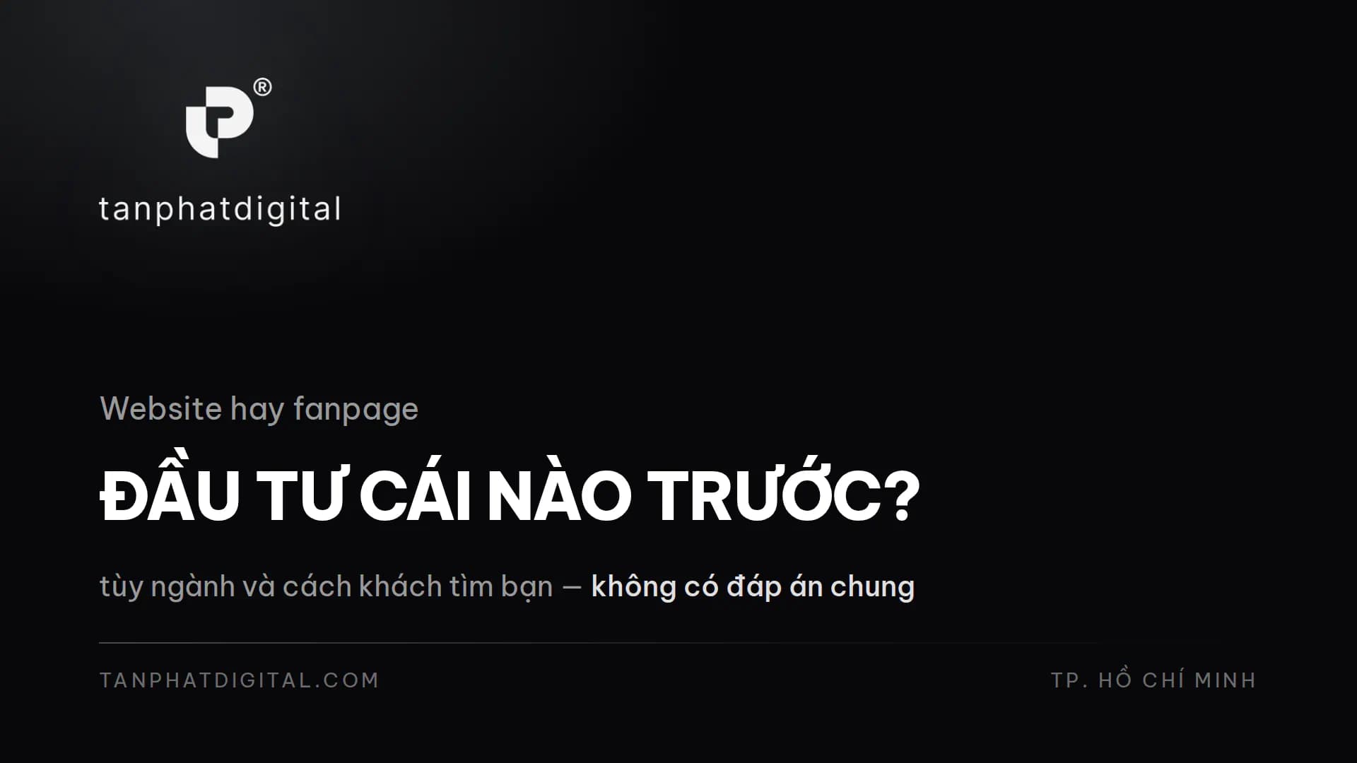 Hình ảnh đại diện của bài viết: Website Hay Fanpage: Nên Đầu Tư Cái Nào Trước?