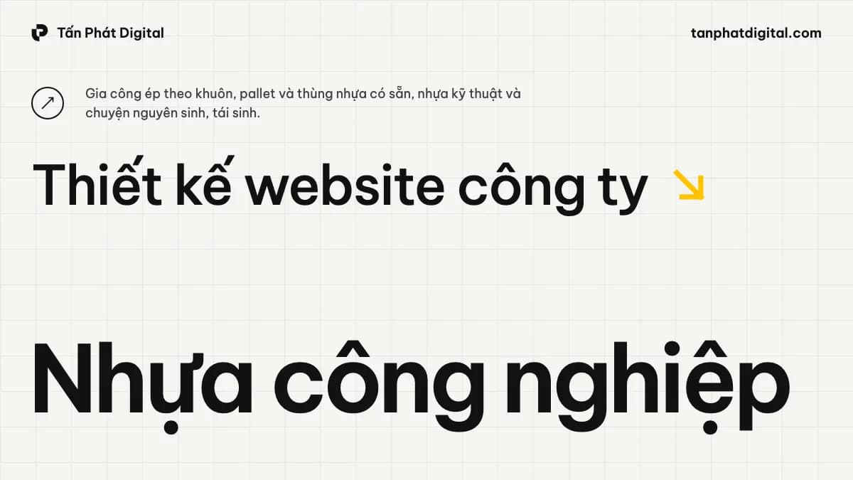 Hình ảnh đại diện của bài viết: Thiết Kế Website Công Ty Nhựa Công Nghiệp: Ép Theo Khuôn, Pallet Và Nhựa Kỹ Thuật