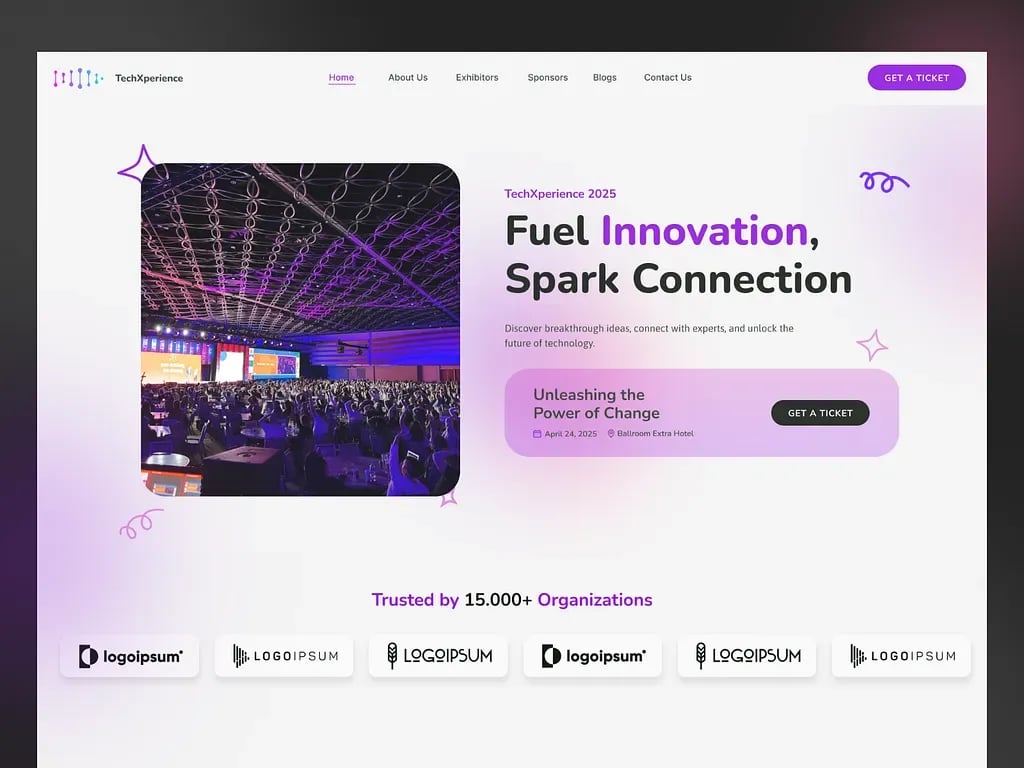 Dịch Vụ Thiết Kế Website Sự Kiện Chuyên Nghiệp 2026 - Tấn Phát Digital