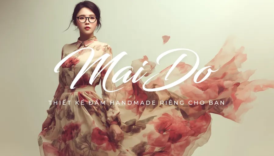 Mai Đỗ Designer - Thiết kế đầm & áo dài handmade tôn vinh vẻ đẹp Việt - Tấn Phát Digital