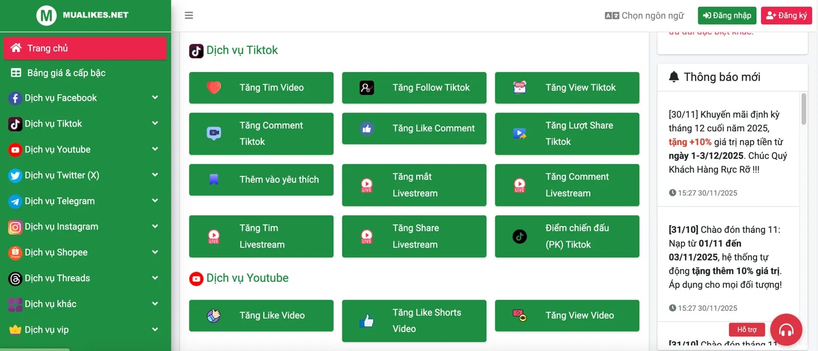 Top 7 Web Tăng Follow TikTok Uy Tín Nhất 2026 - Tấn Phát Digital