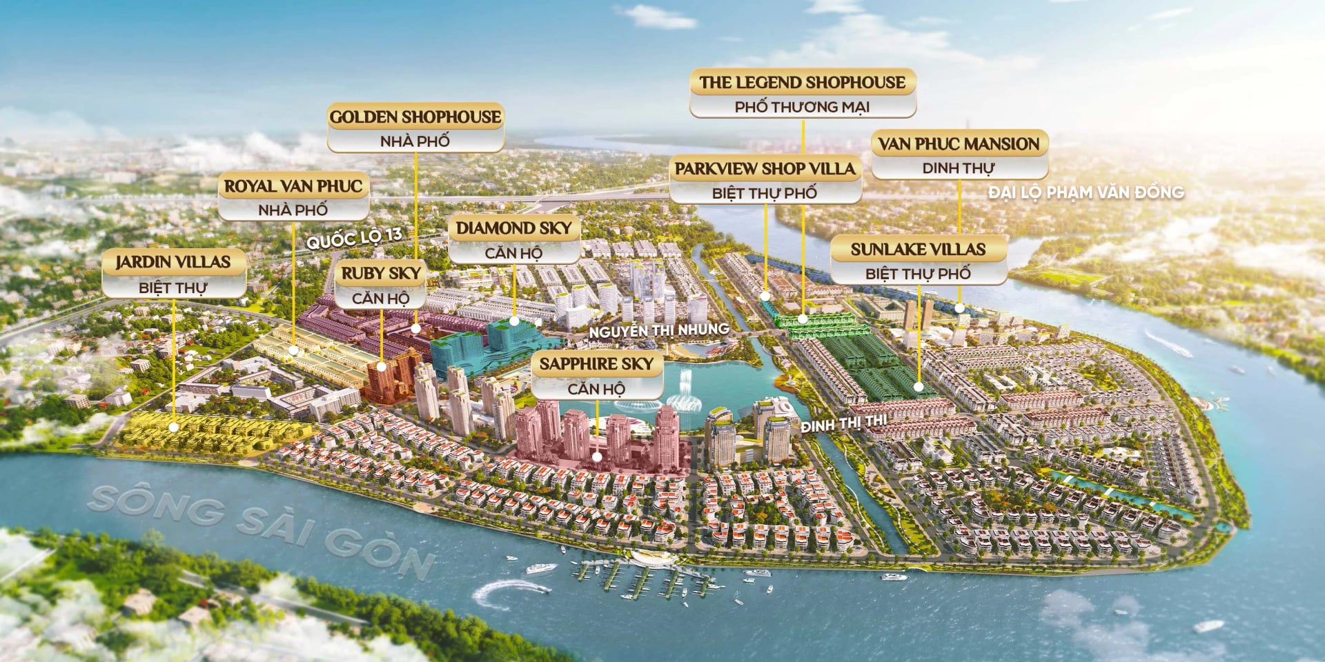 Vạn Phúc City – Khu Đô Thị Sinh Thái TP. Thủ Đức - Tấn Phát Digital