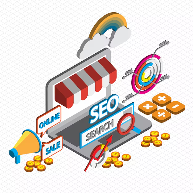 SEO Optimization Illustration