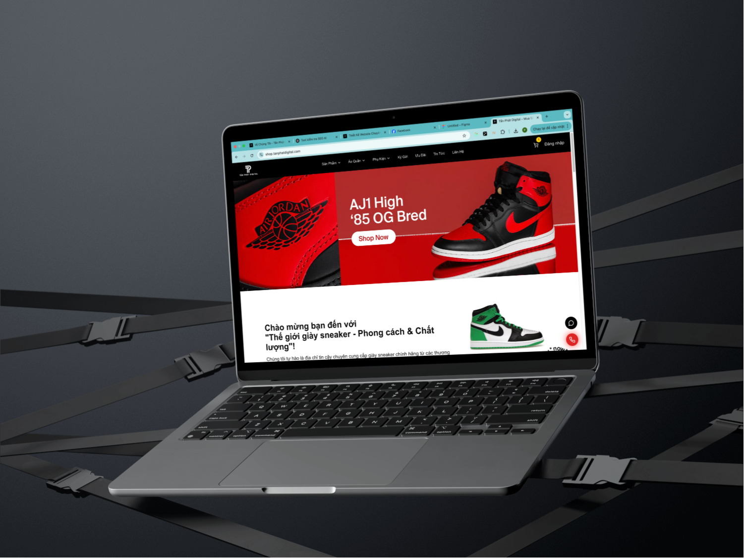 Landing Page Doanh Nghiệp XYZ